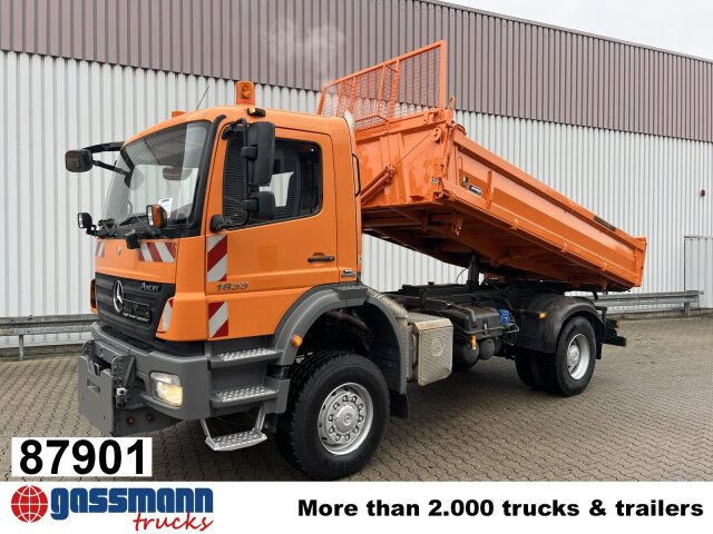Mercedes-Benz Axor 1833 AK 4x4, Winterdienstausstattung - Самосвал камион: снимка 1 Mercedes-Benz Axor 1833 AK 4x4, Winterdienstausstattung - Самосвал камион: снимка 1