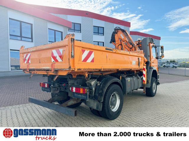 Самосвал камион, Камион с кран Mercedes-Benz Axor 1833 AK 4x4, Winterdienstausstattung, Kran: снимка 13 Самосвал камион, Камион с кран Mercedes-Benz Axor 1833 AK 4x4, Winterdienstausstattung, Kran: снимка 13