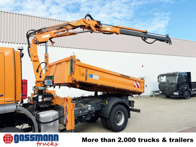 Mercedes-Benz Axor 1833 AK 4x4, Winterdienstausstattung, Kran - Самосвал камион, Камион с кран: снимка 3 Mercedes-Benz Axor 1833 AK 4x4, Winterdienstausstattung, Kran - Самосвал камион, Камион с кран: снимка 3