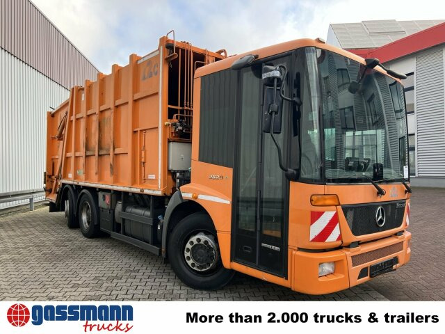 Боклукчийска кола За превоз на боклук Mercedes-Benz Econic 2629 LL 6x2/4 NLA, EEV, Lenkachse, Haller: снимка 9