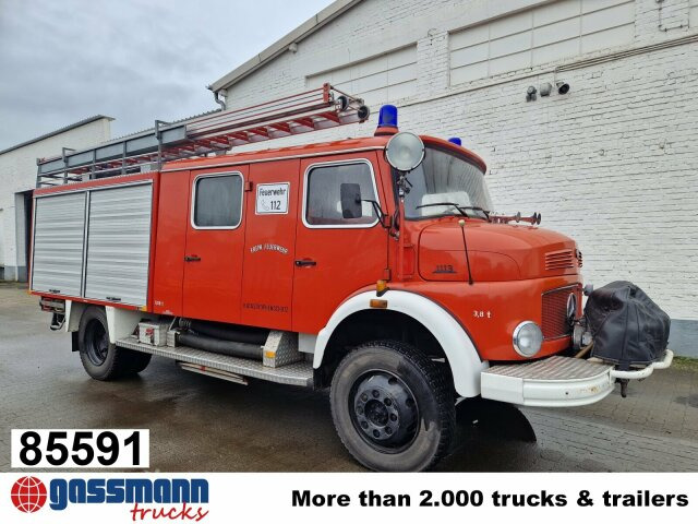 Mercedes-Benz LAF 1113 B 4x4 Doka, LF 16 TS - Пожарна кола: снимка 1 Mercedes-Benz LAF 1113 B 4x4 Doka, LF 16 TS - Пожарна кола: снимка 1