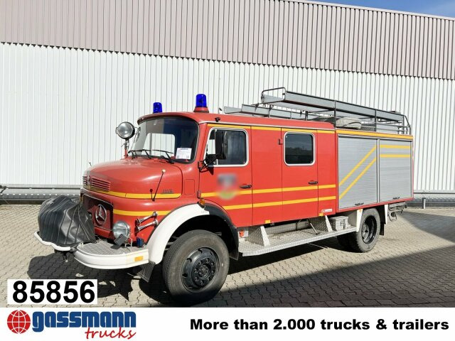 Mercedes-Benz LAF 1113 B 4x4 Doka, LF 16 TS - Пожарна кола: снимка 1 Mercedes-Benz LAF 1113 B 4x4 Doka, LF 16 TS - Пожарна кола: снимка 1