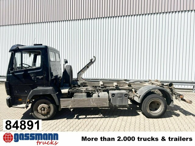 Mercedes-Benz LK 817 4x2/37, City-Abroller, 6-Zylinder Motor - Мултилифт с кука камион: снимка 1 Mercedes-Benz LK 817 4x2/37, City-Abroller, 6-Zylinder Motor - Мултилифт с кука камион: снимка 1