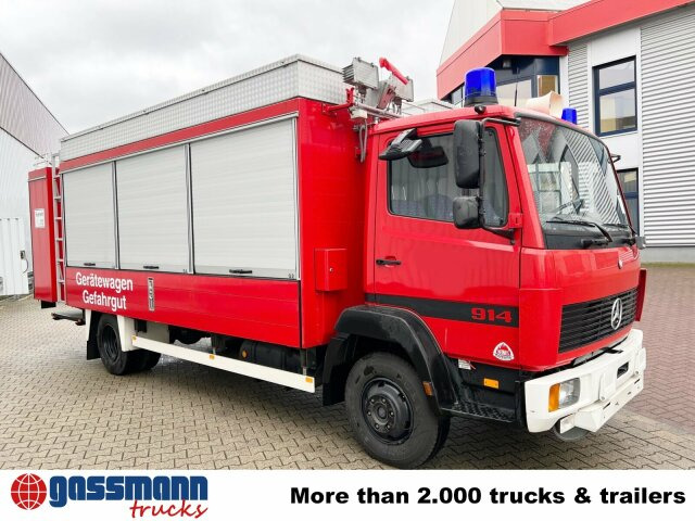 Пожарна кола Mercedes-Benz LK 914 4x2, Gerätewagen für Gefahrgut,: снимка 9
