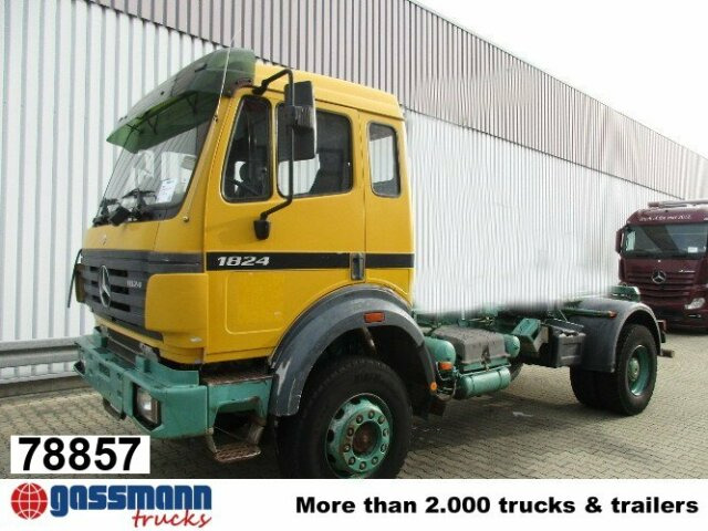 Mercedes-Benz SK 1824 AK 4x4 Chassis - Шаси кабина: снимка 1 Mercedes-Benz SK 1824 AK 4x4 Chassis - Шаси кабина: снимка 1