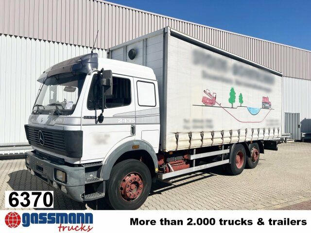 Mercedes-Benz SK 2435 L 6x2, V8 - Бордови камион: снимка 1 Mercedes-Benz SK 2435 L 6x2, V8 - Бордови камион: снимка 1