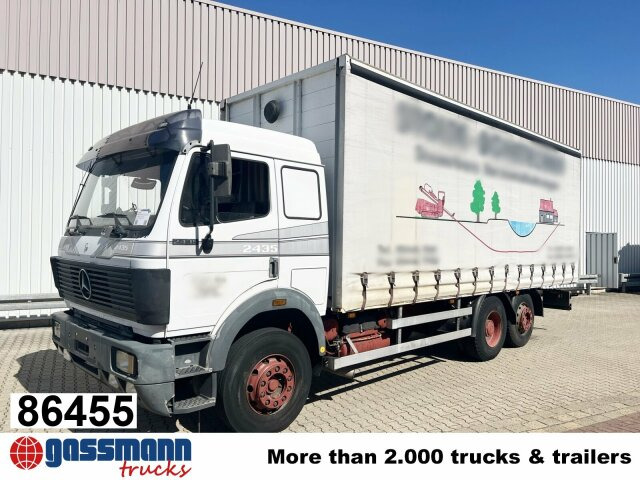 Mercedes-Benz SK 2435 L 6x2, V8, Spülbohrwagen - Камион фургон: снимка 1 Mercedes-Benz SK 2435 L 6x2, V8, Spülbohrwagen - Камион фургон: снимка 1