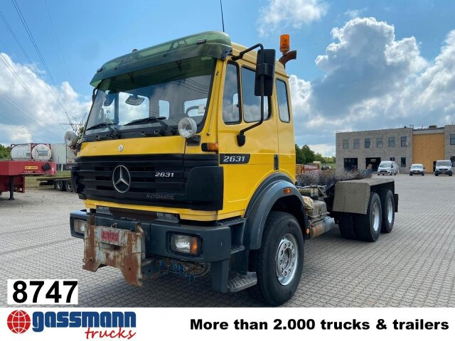 Mercedes-Benz SK II 2631 6x4, Winterdienstausstattung - Шаси кабина: снимка 1 Mercedes-Benz SK II 2631 6x4, Winterdienstausstattung - Шаси кабина: снимка 1
