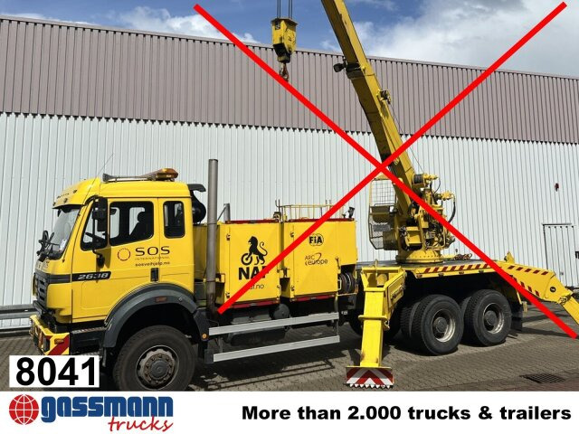 Mercedes-Benz SK II 2638/44 A 6x6, V8, Retarder - Шаси кабина: снимка 1 Mercedes-Benz SK II 2638/44 A 6x6, V8, Retarder - Шаси кабина: снимка 1