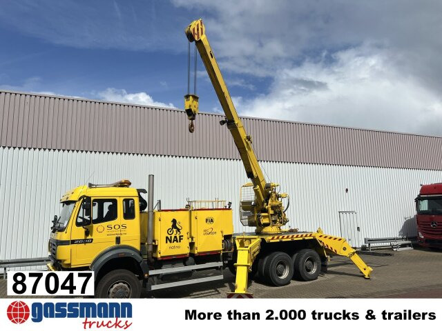 Mercedes-Benz SK II 2638/44 A 6x6, V8, Retarder, Kran, 2x - Камион с кран: снимка 1 Mercedes-Benz SK II 2638/44 A 6x6, V8, Retarder, Kran, 2x - Камион с кран: снимка 1