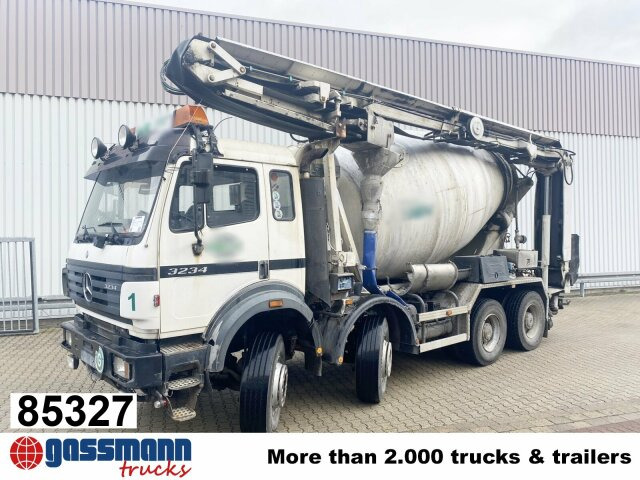 Mercedes-Benz SK II 3234 B 8x4/4, LT Betonmischer, - Бетоновоз: снимка 1 Mercedes-Benz SK II 3234 B 8x4/4, LT Betonmischer, - Бетоновоз: снимка 1