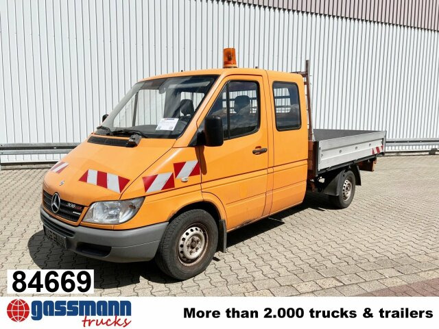 Mercedes-Benz Sprinter 308 4x2 Doka - Бордови бус, Бус с двойна кабина: снимка 1 Mercedes-Benz Sprinter 308 4x2 Doka - Бордови бус, Бус с двойна кабина: снимка 1