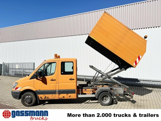 Mercedes-Benz Sprinter 515 CDI 4x2 Doka, Alu-Kasten, - Товарен бус, Бус с двойна кабина: снимка 3 Mercedes-Benz Sprinter 515 CDI 4x2 Doka, Alu-Kasten, - Товарен бус, Бус с двойна кабина: снимка 3