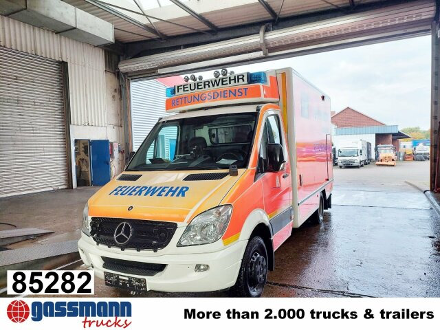Mercedes-Benz Sprinter 515 CDI 4x2, Rettungswagen, Retarder - Товарен бус: снимка 1 Mercedes-Benz Sprinter 515 CDI 4x2, Rettungswagen, Retarder - Товарен бус: снимка 1