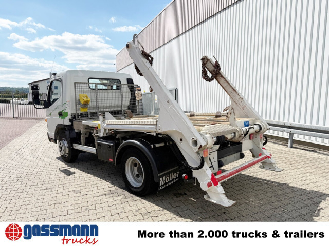 Мултилифт за контейнери камион Mitsubishi Canter Fuso 7C15 4x2, Tele-Absetzer, Vereiterbar: снимка 13
