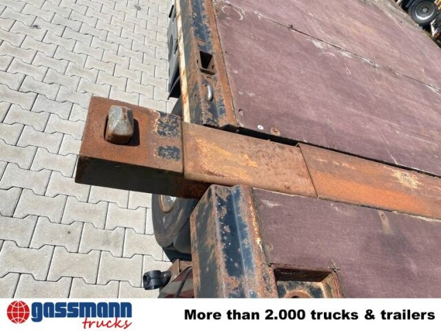 Нискорамна площадка ремарке За превоз на тежка техника Müller-Mitteltal TP 20,0 TwistLock, Rungen: снимка 15