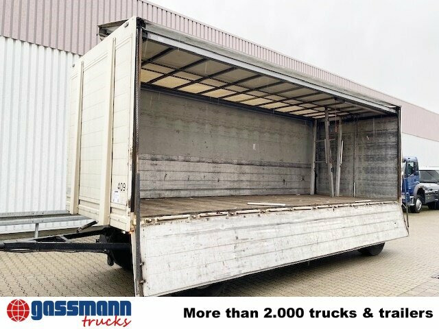 Затворена каросерия ремарке Orten PRASQ 18 Getränkeanhänger, Stapleraufnahme,: снимка 8