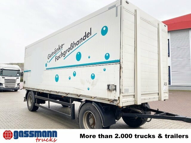 Затворена каросерия ремарке Orten PRASQ 18 Getränkeanhänger, Stapleraufnahme,: снимка 14 Затворена каросерия ремарке Orten PRASQ 18 Getränkeanhänger, Stapleraufnahme,: снимка 14