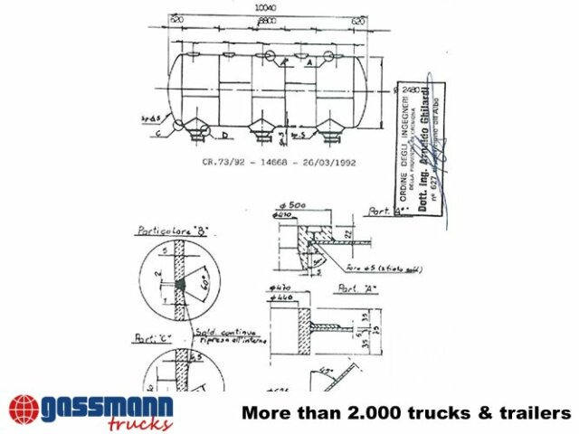 PIACENZA (I) C36R2P43, 43m³ - Цистерна за насипни товари: снимка 3 PIACENZA (I) C36R2P43, 43m³ - Цистерна за насипни товари: снимка 3