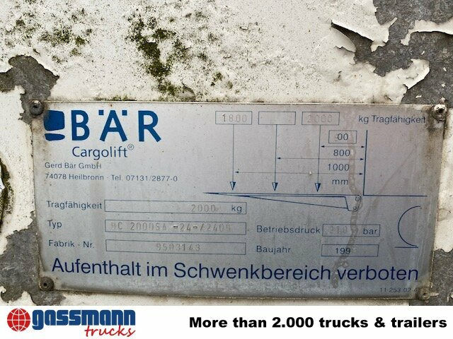 ROHR 2-A-Kühlanhänger, LBW - Рефрижератор ремарке: снимка 5 ROHR 2-A-Kühlanhänger, LBW - Рефрижератор ремарке: снимка 5