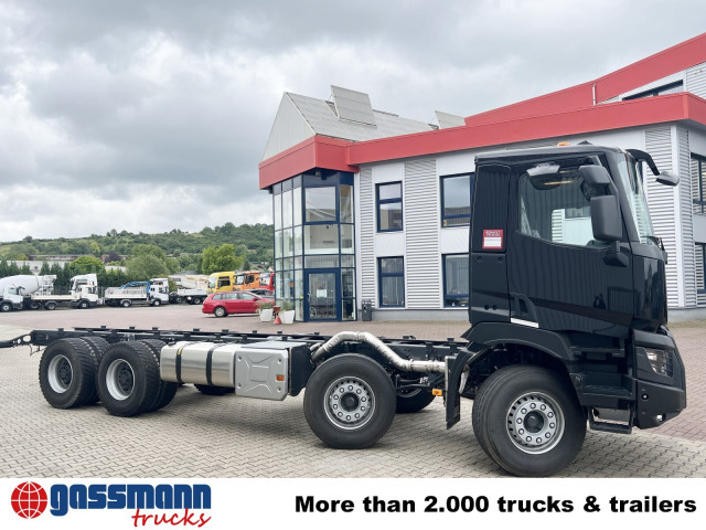Нови Мултилифт с кука камион, Камион с кран Renault C 480 8x4, Kran 15-35m/t: снимка 9