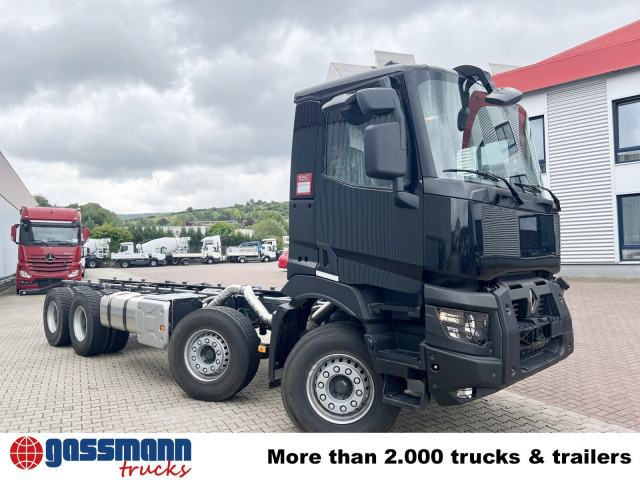 Нови Мултилифт с кука камион, Камион с кран Renault C 480 8x4, Kran 15-35m/t: снимка 8