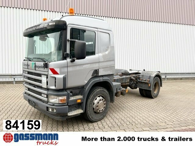 Scania 124G 420 4x2, Retarder - Шаси кабина: снимка 1 Scania 124G 420 4x2, Retarder - Шаси кабина: снимка 1