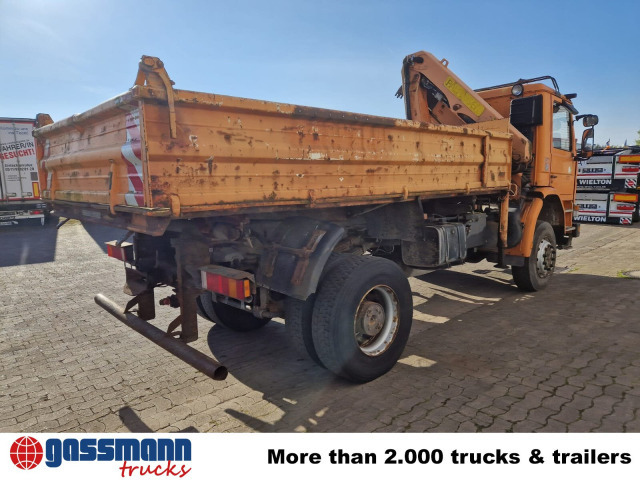 Самосвал камион, Камион с кран Scania 93H 250 4x4 mit Kran Palfinger PK8000,: снимка 11