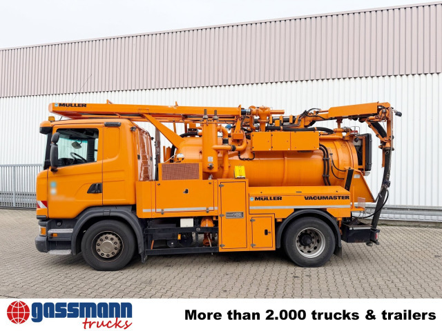 Scania G 320 4x2, Müller Vacumaster ca. 5,5m³, Funk - Мотометачна машина: снимка 5 Scania G 320 4x2, Müller Vacumaster ca. 5,5m³, Funk - Мотометачна машина: снимка 5