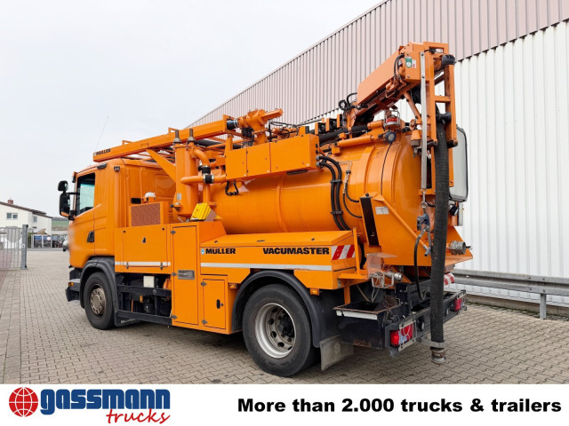 Scania G 320 4x2, Müller Vacumaster ca. 5,5m³, Funk - Мотометачна машина: снимка 3 Scania G 320 4x2, Müller Vacumaster ca. 5,5m³, Funk - Мотометачна машина: снимка 3