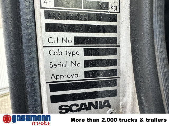 Scania P93 HK 250 6x4L - Шаси кабина: снимка 2 Scania P93 HK 250 6x4L - Шаси кабина: снимка 2