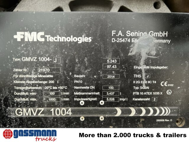 Scania R450 4x2, Retarder, ADR, Rohr Tank, ca. 14400l - Камион цистерна: снимка 4 Scania R450 4x2, Retarder, ADR, Rohr Tank, ca. 14400l - Камион цистерна: снимка 4