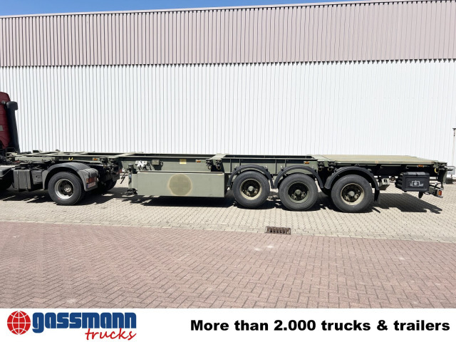 Schmitz Cargobull SCF 24 Containerchassis, 2x20/20/30/40ft, - Контейнеровоз/ Сменна каросерия полуремарке: снимка 4 Schmitz Cargobull SCF 24 Containerchassis, 2x20/20/30/40ft, - Контейнеровоз/ Сменна каросерия полуремарке: снимка 4