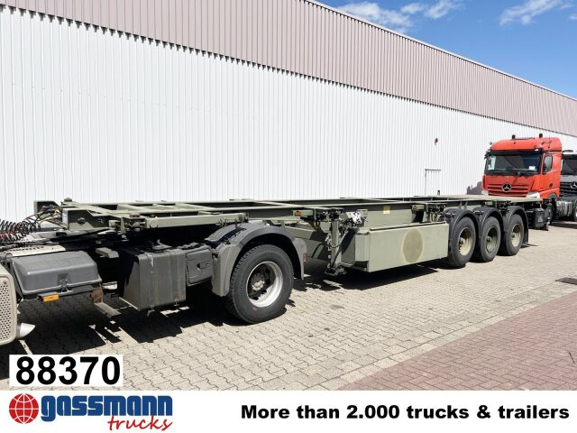 Schmitz Cargobull SCF 24 Containerchassis, 2x20/20/30/40ft, - Контейнеровоз/ Сменна каросерия полуремарке: снимка 1 Schmitz Cargobull SCF 24 Containerchassis, 2x20/20/30/40ft, - Контейнеровоз/ Сменна каросерия полуремарке: снимка 1