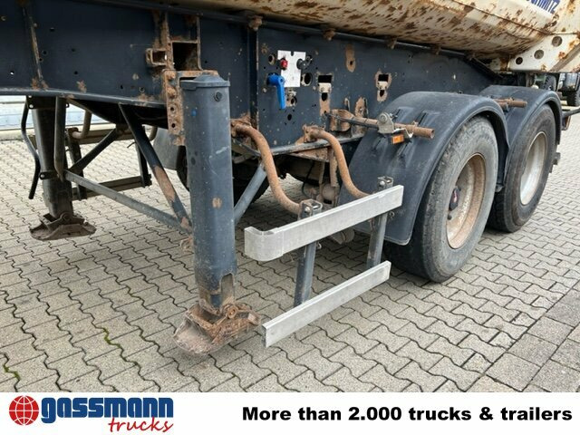 Самосвал полуремарке Schmitz Cargobull SKI 18 SL 7.2, Liftachse, Stahlmulde ca. 24m³: снимка 13