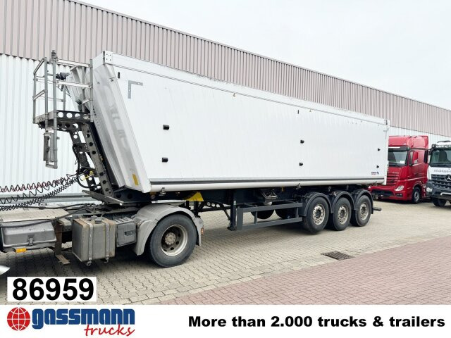 Schmitz Cargobull SKI 24 SL 9.6, Liftachse, Alumulde ca. 52m³ - Самосвал полуремарке: снимка 1 Schmitz Cargobull SKI 24 SL 9.6, Liftachse, Alumulde ca. 52m³ - Самосвал полуремарке: снимка 1