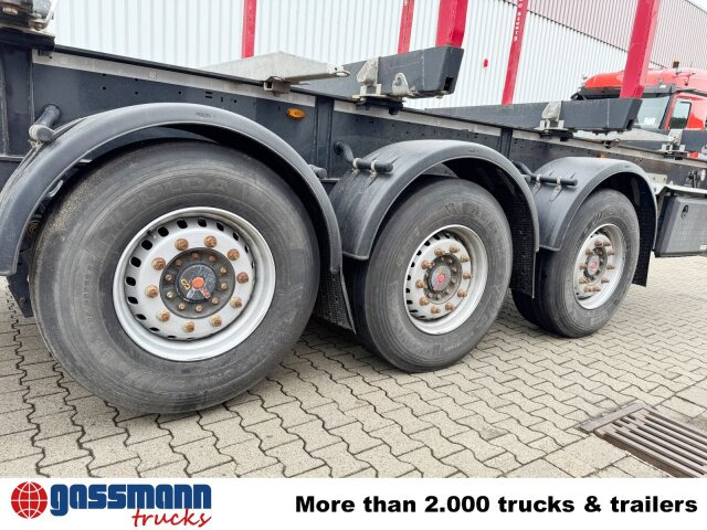 Schwarzmüller 3-Achs Holzauflieger, Liftachse, MEHRFACH - Полуремарке за дърва: снимка 2 Schwarzmüller 3-Achs Holzauflieger, Liftachse, MEHRFACH - Полуремарке за дърва: снимка 2