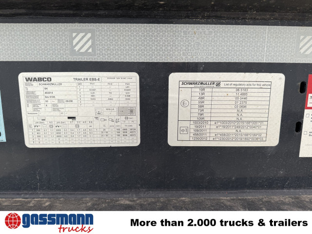 Schwarzmüller K-Serie Kippauflieger, Hardoxmulde ca. 24/26m³, - Самосвал полуремарке: снимка 5 Schwarzmüller K-Serie Kippauflieger, Hardoxmulde ca. 24/26m³, - Самосвал полуремарке: снимка 5