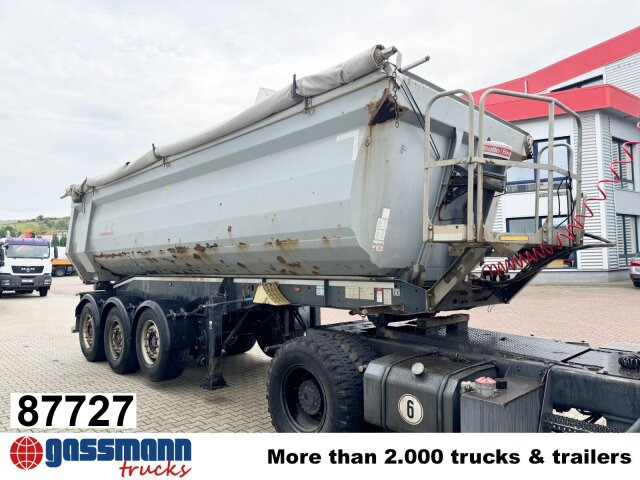 Schwarzmüller K-Serie Kippauflieger, Stahlmulde ca. 27m³, - Самосвал полуремарке: снимка 1 Schwarzmüller K-Serie Kippauflieger, Stahlmulde ca. 27m³, - Самосвал полуремарке: снимка 1