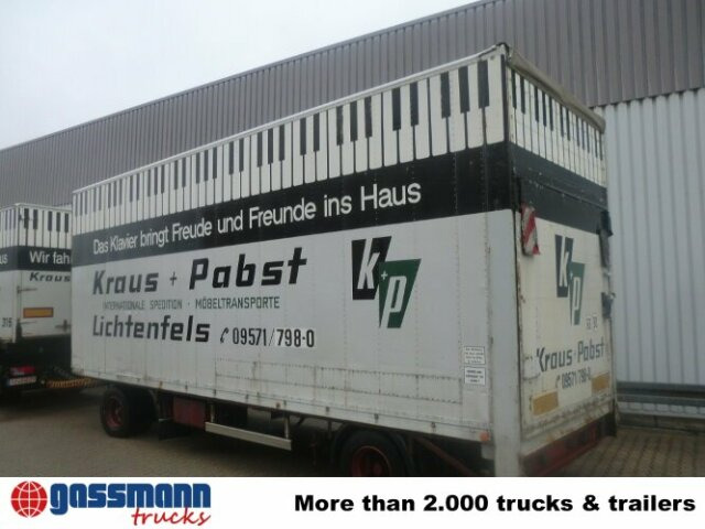 Sommer Sommer AC 160 TL, Möbelkofferanhänger, LBW, - Затворена каросерия ремарке: снимка 3 Sommer Sommer AC 160 TL, Möbelkofferanhänger, LBW, - Затворена каросерия ремарке: снимка 3