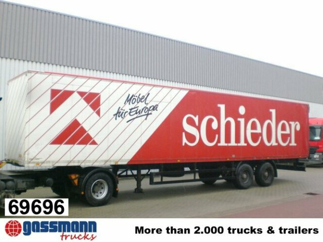 Spier SPIER SLG 2/90, Möbelauflieger, 80 cbm - Затворена каросерия полуремарке: снимка 1 Spier SPIER SLG 2/90, Möbelauflieger, 80 cbm - Затворена каросерия полуремарке: снимка 1