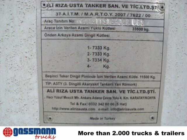 Нови Полуремарке цистерна Tankauflieger für Diesel/Öl, 35.000 - 50.000: снимка 9 Нови Полуремарке цистерна Tankauflieger für Diesel/Öl, 35.000 - 50.000: снимка 9
