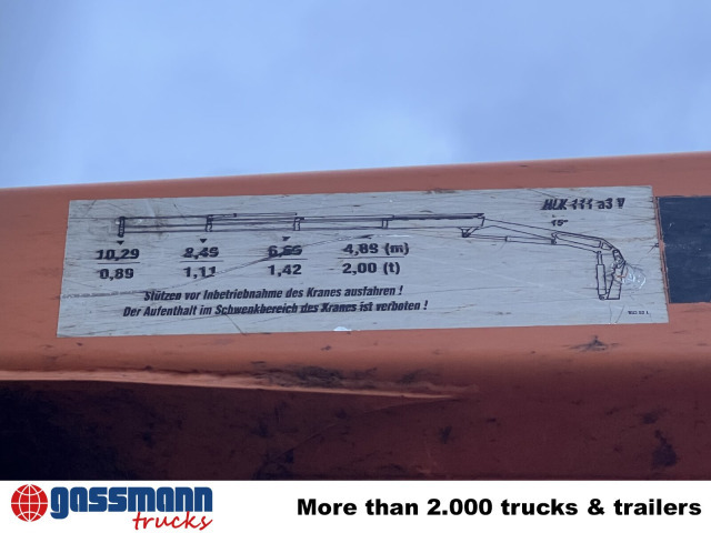 Unimog U400 4x4, Frontzapfwelle, Kipper, Kran MKG HKL - Самосвал камион, Камион с кран: снимка 4 Unimog U400 4x4, Frontzapfwelle, Kipper, Kran MKG HKL - Самосвал камион, Камион с кран: снимка 4