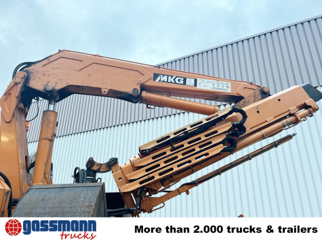 Unimog U400 4x4, Frontzapfwelle, Kipper, Kran MKG HKL - Самосвал камион, Камион с кран: снимка 2 Unimog U400 4x4, Frontzapfwelle, Kipper, Kran MKG HKL - Самосвал камион, Камион с кран: снимка 2