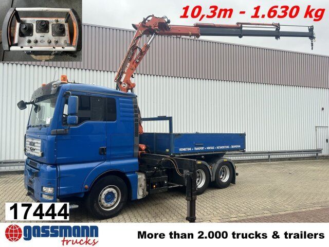 MAN TGA 26.480 6x4 BL, Intarder, SZM/Pritsche, Kran - Влекач: снимка 1 MAN TGA 26.480 6x4 BL, Intarder, SZM/Pritsche, Kran - Влекач: снимка 1
