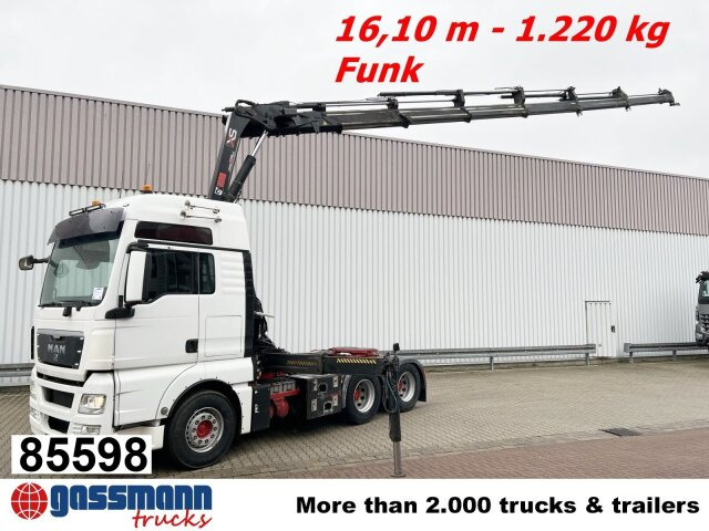 MAN TGX 26.480 6x4 BLS mit Kran Hiab 288E-6 Hipro, - Влекач: снимка 1 MAN TGX 26.480 6x4 BLS mit Kran Hiab 288E-6 Hipro, - Влекач: снимка 1