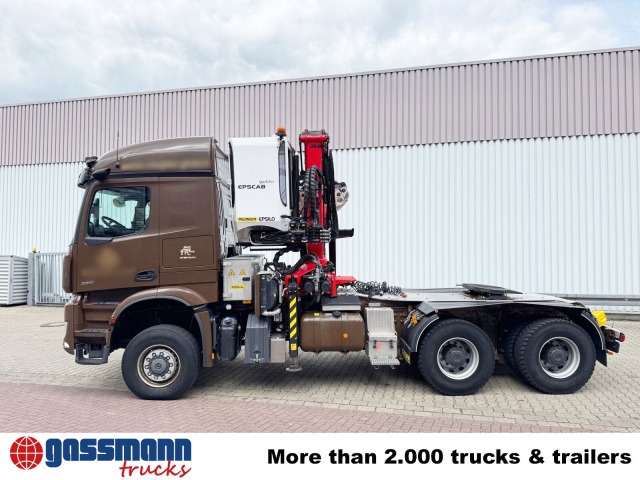 Mercedes-Benz Arocs 3351 LS 6x6, Grounder, MirrorCam, Navi, - Влекач: снимка 2 Mercedes-Benz Arocs 3351 LS 6x6, Grounder, MirrorCam, Navi, - Влекач: снимка 2