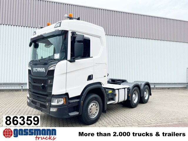 Scania R 580 6x4, V8-Motor, Kipphydraulik, Retarder, - Влекач: снимка 1 Scania R 580 6x4, V8-Motor, Kipphydraulik, Retarder, - Влекач: снимка 1