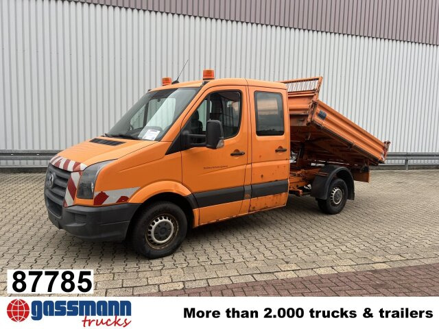 Volkswagen Crafter 2.5 TDI 4x2 Doka, Meiller Kipper - Самосвал камион: снимка 1 Volkswagen Crafter 2.5 TDI 4x2 Doka, Meiller Kipper - Самосвал камион: снимка 1