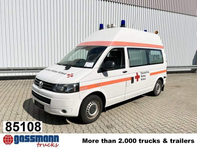 Volkswagen T5 2.0 TDI 4x2, Krankenwagen - Линейка: снимка 1 Volkswagen T5 2.0 TDI 4x2, Krankenwagen - Линейка: снимка 1